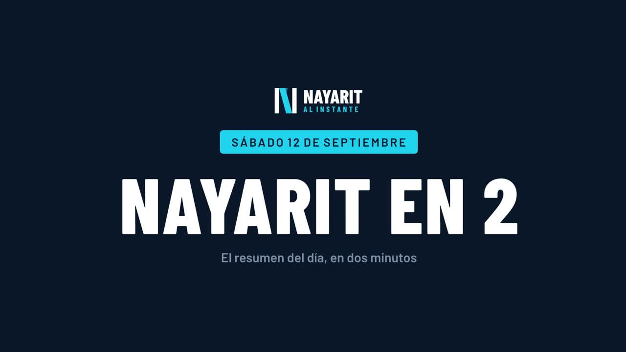 Portada de Nayarit en 2 · sábado 12 de septiembre
